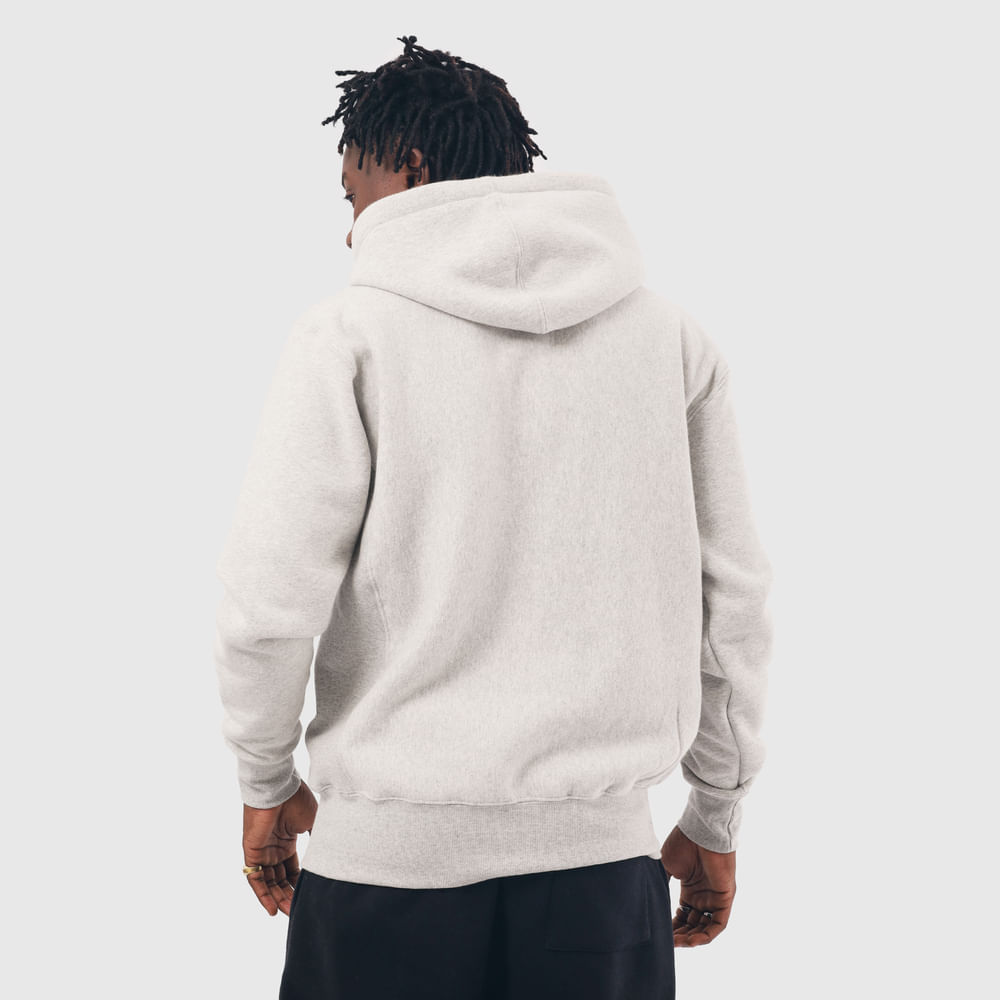 CHAMPION REVER WEAVE ZIPER C LOGO